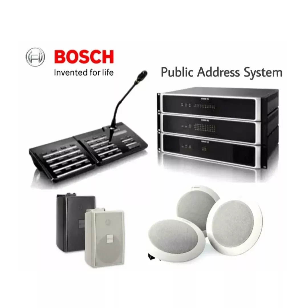 Bosch – Digital Public Address and Voice Alarm System